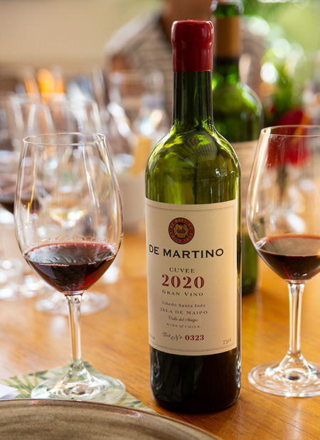 Cuvée é o grande vinho de De Martino