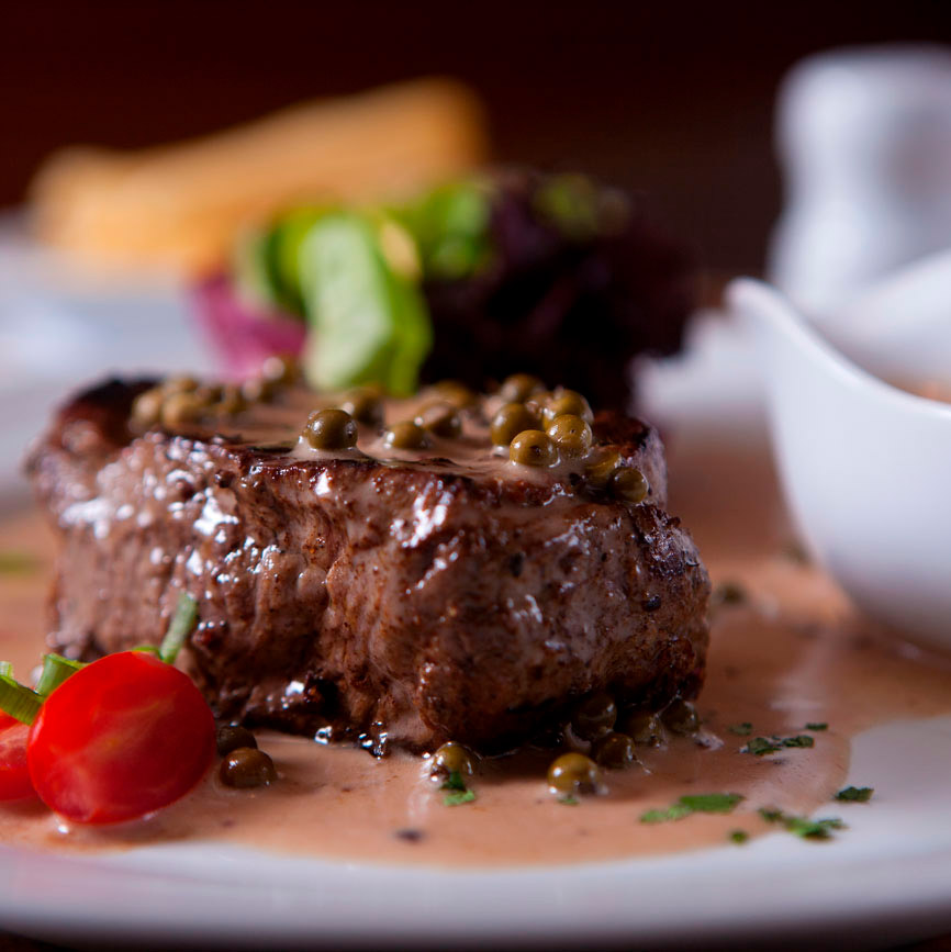 Steak au Poivre & Syrah